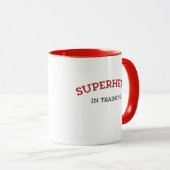 訓練のコーヒー・マグのスーパーヒーロー マグカップ (正面右)