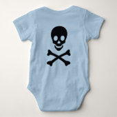 訓練のゾンビのハンター ベビーボディスーツ (裏面)