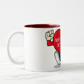 訓練のマグの義母 ツートーンマグカップ (左)