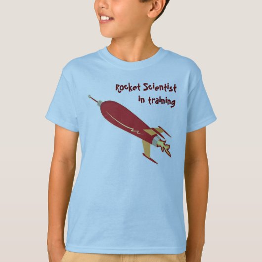 訓練のロケットの科学者 Tシャツ (正面)