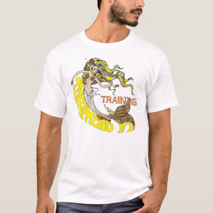 訓練の人魚(ブロンド) Tシャツ
