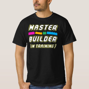 訓練の優れた建築家-造りの壁の建築者 Tシャツ