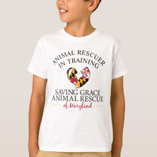 訓練の動物の救助者 Tシャツ