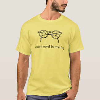 訓練の図書館のおたく Tシャツ