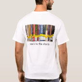 訓練の図書館のおたく Tシャツ (裏面)