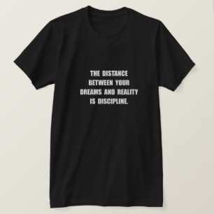 訓練の引用文 Tシャツ