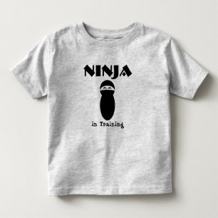 訓練の忍者 トドラーTシャツ