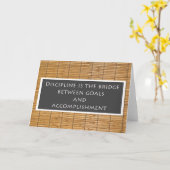 訓練の挨拶状 カード (黄色い花)