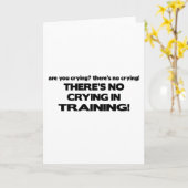 訓練の泣き叫び無し カード (黄色い花)