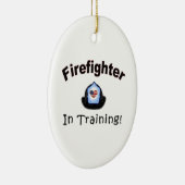 訓練の消防士 セラミックオーナメント (右)