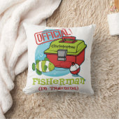 訓練の男の子の漁師 クッション (ブランケット)