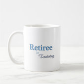 訓練の退職者 コーヒーマグカップ (左)