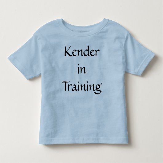 訓練のKender トドラーTシャツ (正面)
