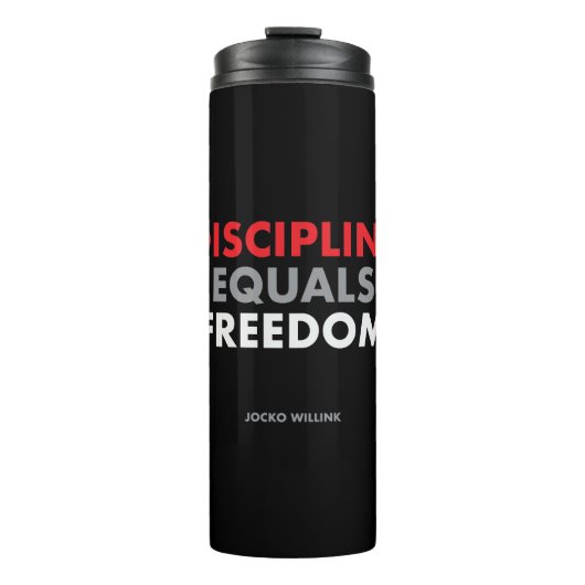 訓練は自由に"JockoのWillinkの引用文匹敵します タンブラー (正面)