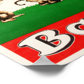 訓練を受けた動物サーカスのリンリングブロスバーナムベイリーズ ポスター (角)