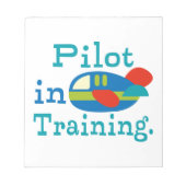 訓練パーソナライズされたパイロット ノートパッド (正面)