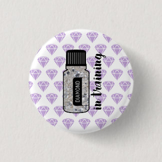 訓練ボタンのダイヤモンド 缶バッジ