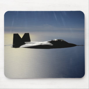 訓練ミッション2を飛行するF/A-22 Raptor マウスパッド