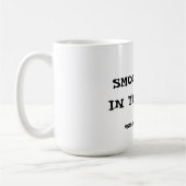 訓練中のスモーリガン コーヒーマグカップ (左)