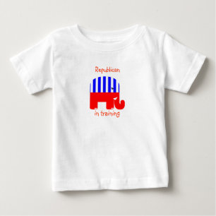 訓練中の共和党 ベビーTシャツ