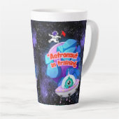 訓練中の宇宙飛行士 カフェラテマグ (右アングル)