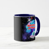 訓練中の宇宙飛行士 マグカップ (正面右)