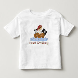 訓練中の海賊 トドラーTシャツ