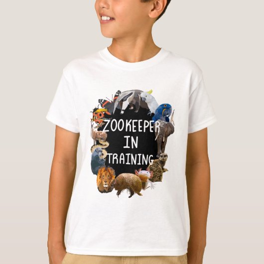 訓練中の飼育員 Tシャツ (正面)