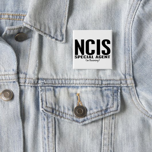 訓練1のNCISの特別捜査官 缶バッジ (インサイチュ)