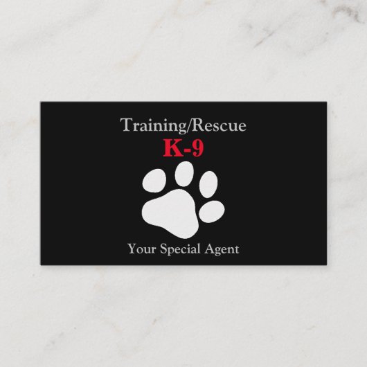 訓練 名刺 (正面)