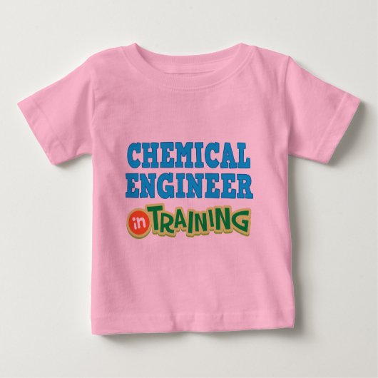 訓練(未来)の化学エンジニア ベビーTシャツ (正面)