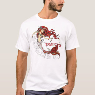 訓練(赤毛)の人魚 Tシャツ