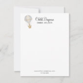 託児事業 ノートカード (正面)