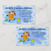 託児所か育児 名刺 (正面/裏面)