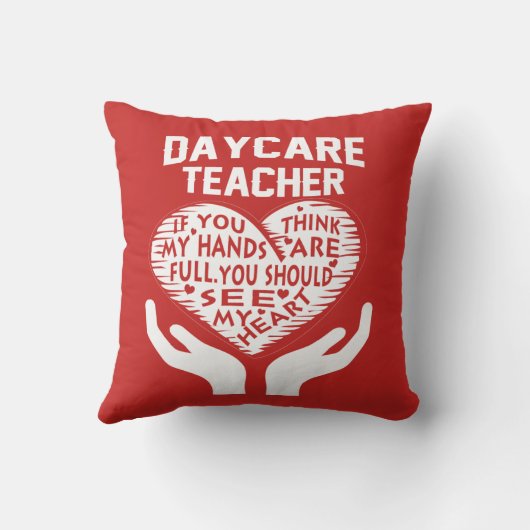 託児所の先生 クッション (裏面)