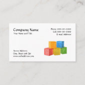 託児所の名刺 名刺 (正面)