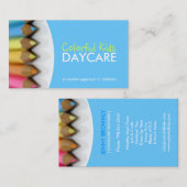 託児所の名刺 名刺 (正面/裏面)