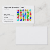 託児所の名刺 名刺 (正面/裏面)