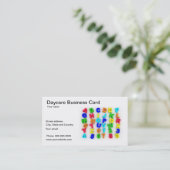 託児所の名刺 名刺 (スタンド正面)