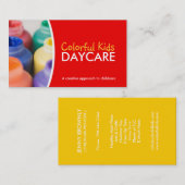 託児所の名刺 名刺 (正面/裏面)