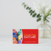 託児所の名刺 名刺 (スタンド正面)