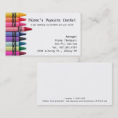 託児所の育児の名刺 名刺 (正面/裏面)