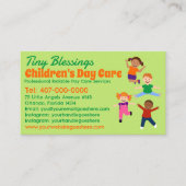 託児所ベビーシッター事業 名刺 (正面)