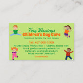 託児所ベビーシッター事業 名刺 (正面)