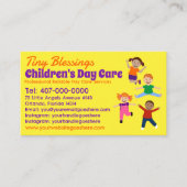 託児所ベビーシッター事業 名刺 (正面)