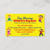 託児所ベビーシッター事業 名刺 (正面)