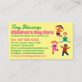 託児所ベビーシッター事業 名刺 (正面)