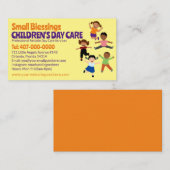 託児所ベビーシッター事業Ca 名刺 (正面/裏面)