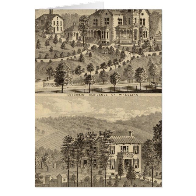 託送郊外の住居 (正面)