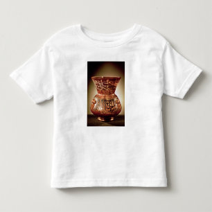 記されるエナメルを塗られた装飾が付いているモスクランプ トドラーTシャツ